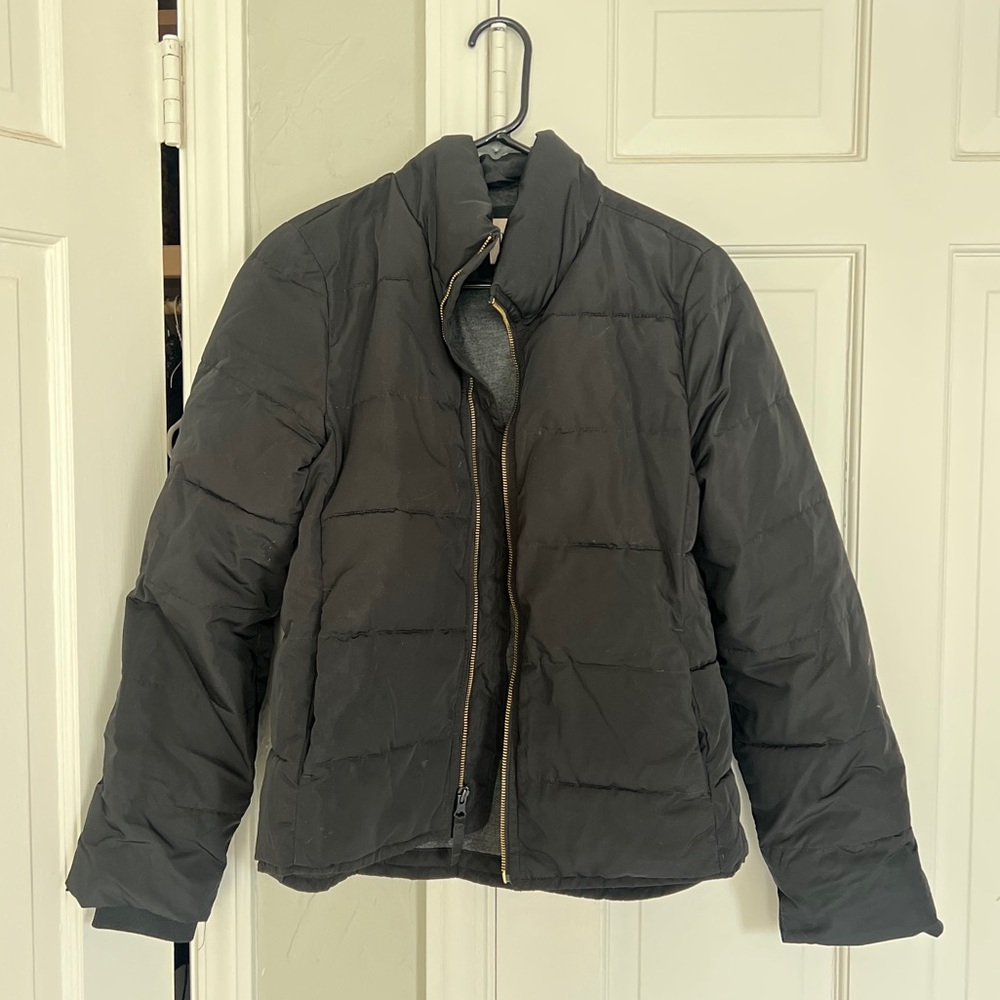 GAP Black Puffer Coat Jacket
